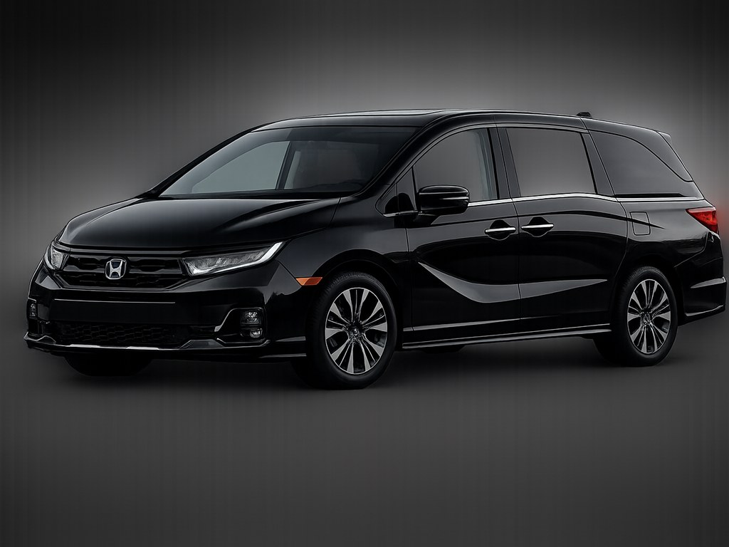 Honda Odyssey minivan with sliding doors for family airport transfers in Austin, Texas